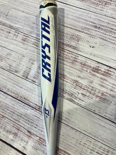 2022 Easton Crystal Alloy Bat (-13) Alloy 19 oz 32" (Used)