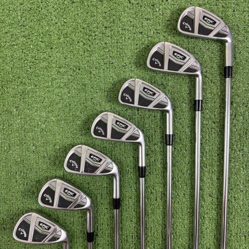 Callaway Epic Pro CF 17 2017 4-PW Iron Set Stiff Flex Project X LZ 6.0 105g