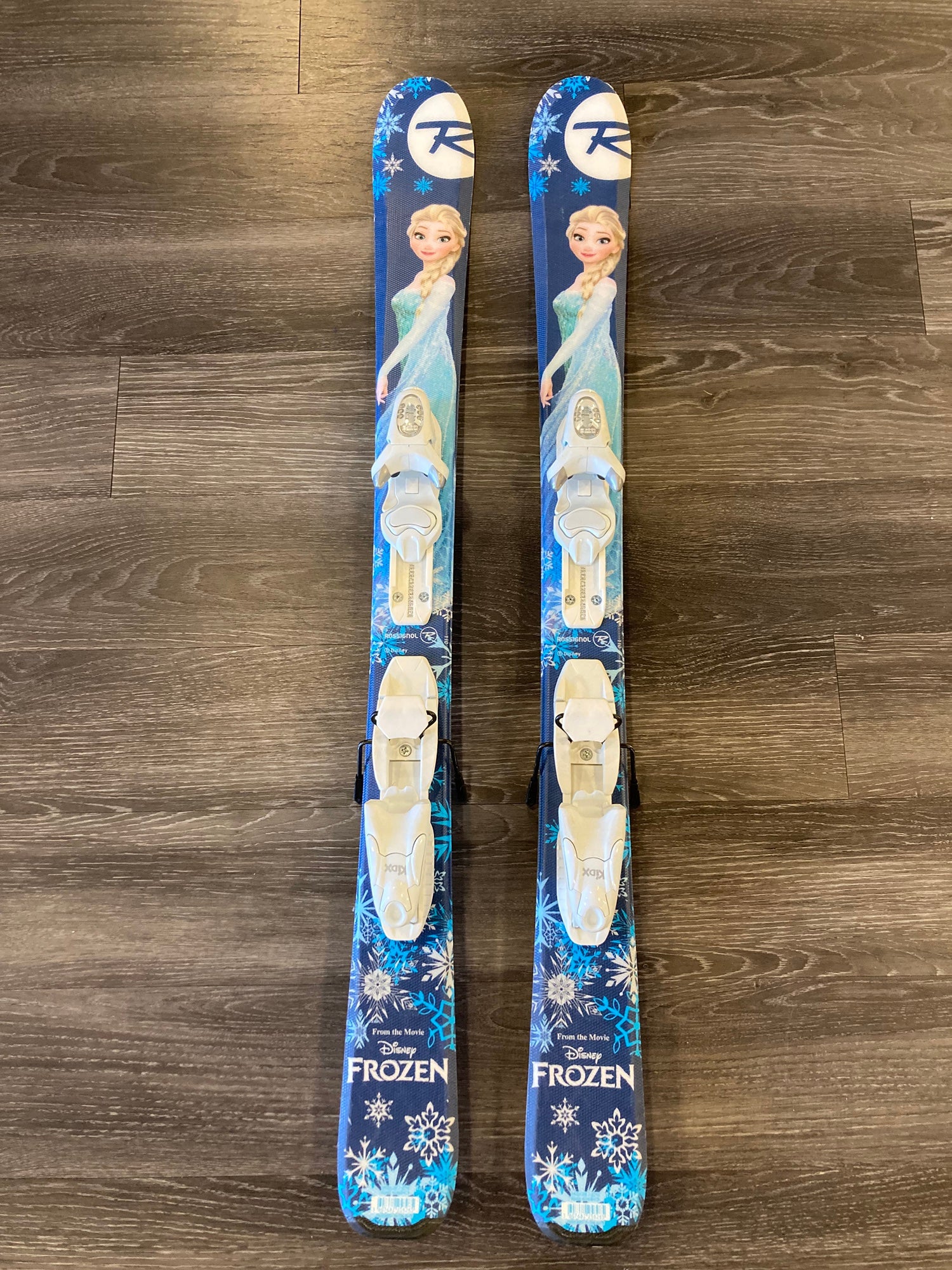 ROSSIGNOL FROZEN 子供用スキーセット　アナ雪　110 Kid's Rossignol Frozen 110cm Skis + Kid LookX Bindings
