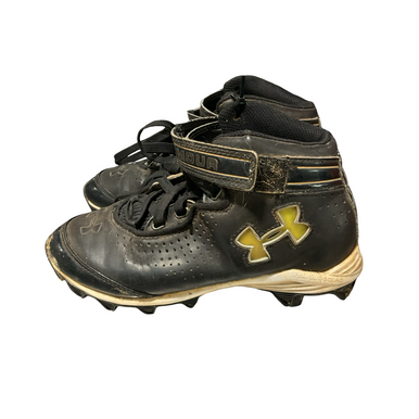 Used Under Armour UNDER ARMOUR BASEBALL BB/SB Cleats Black Junior 01 11834-S000049546