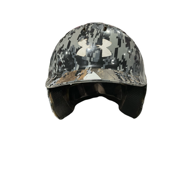 Used Under Armour BLACK UA HELMET Batting Helmet No Mask Black One Size 11834-S000049543