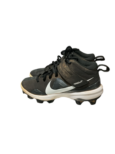Used Nike TROUT BB/SB Cleats Black Junior 05.5 11834-S000049638