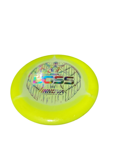 Used Innova BOSS HALO Disc Golf Driver Yellow 11834-S000049628