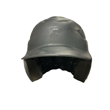 Used Rawlings BASEBALL HELMET 6 1/2-7 1/2 Batting Helmet No Mask Black One Size 11834-S000049561
