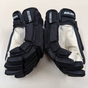 Lian Bischel game used Bauer Gloves 14" Pro Stock