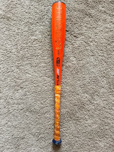 2023 Louisville Slugger Atlas Alloy USSSA Certified Bat (-10) 15 oz 25" (Used)