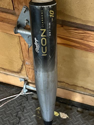 2023 Rawlings Icon Composite USABat Certified Bat (-10) 20 oz 30" (Used)
