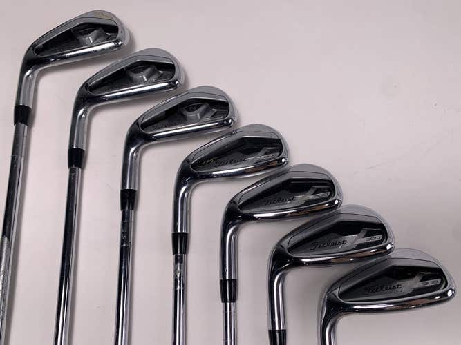 LEFTY Titleist T300 2021 Iron Set 5-PW+GW True Temper AMT Red R300 Regular LH