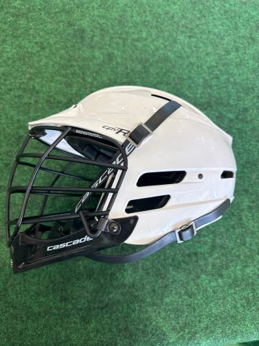 White Youth Cascade CPV-R Helmet (Used) | S/M