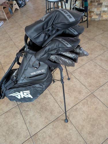 Men's PXG Black Ops Set Right Handed Clubs (Full Set) Stiff Flex 14 Pieces 37" (New)