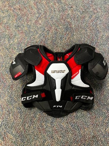 Small Junior CCM JetSpeed FT4 Shoulder Pads (Used)