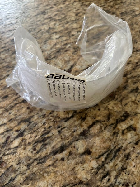 Smoke Tint Straight Cut Bauer 55P Visor HS 22 X-Cut