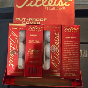 Titleist 384 DT Balls 12 Pack (1 Dozen) (New)