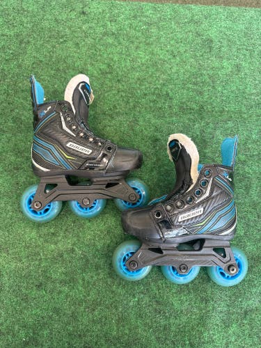 Youth Bauer XLP Inline Skates (Regular) Adjustable Size 7-10(Used)