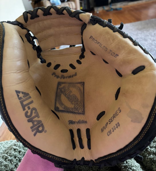 All Star CM3030 RH Catcher's Baseball Glove 33.5" (Used)