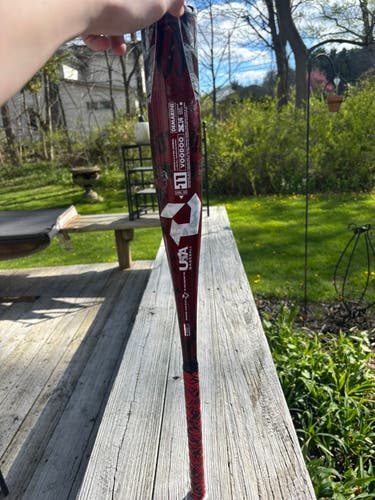 2023 DeMarini Voodoo One Alloy USABat Certified Bat (-11) 19 oz 30" (Used)