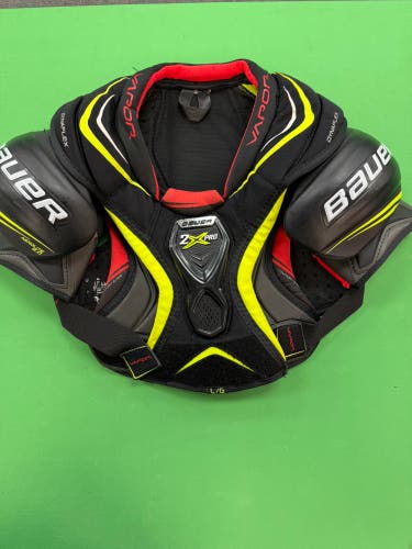 Large Junior Bauer Vapor 2X Pro Shoulder Pads (Used)