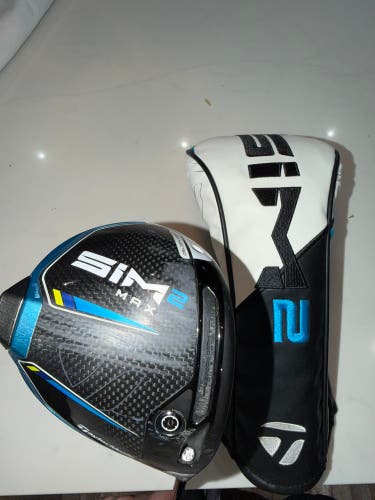 Men's TaylorMade SIM2 Max Right Handed Driver Stiff Flex 9 Loft (Used)