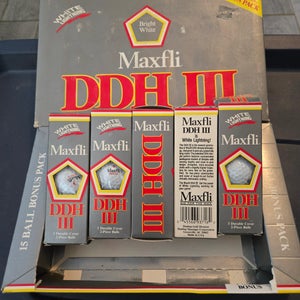 Maxfli DDH III Balls 15 Pack (New)