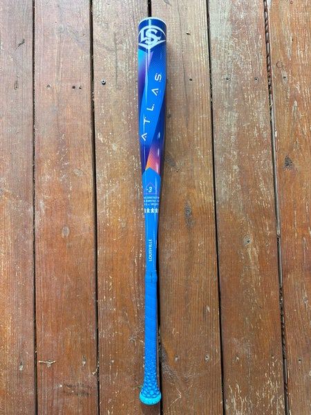 2025 Louisville Slugger Atlas Alloy BBCOR Certified Bat (-3) 30.5 oz 33.5" (New)