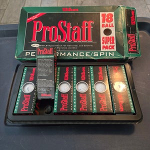 Wilson ProStaff Balls 18 Pack (New)