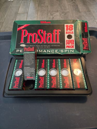 Wilson ProStaff Balls 18 Pack (New)