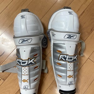 Senior Reebok 4k 15" Shin Pads (Used)