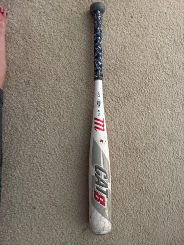 2019 Marucci CAT8 Alloy USSSA Certified Bat (-10) 17 oz 27" (Used)
