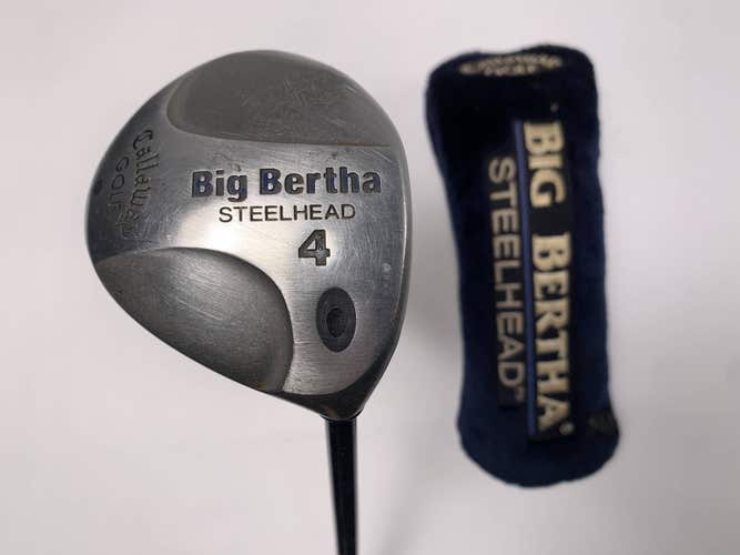 Callaway Steelhead 4 Fairway Wood 17* RCH 99 Firm Graphite Mens RH HC