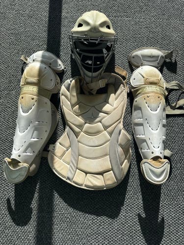 White Adult All Star Heiress Series Catcher's Set (Used) | Large