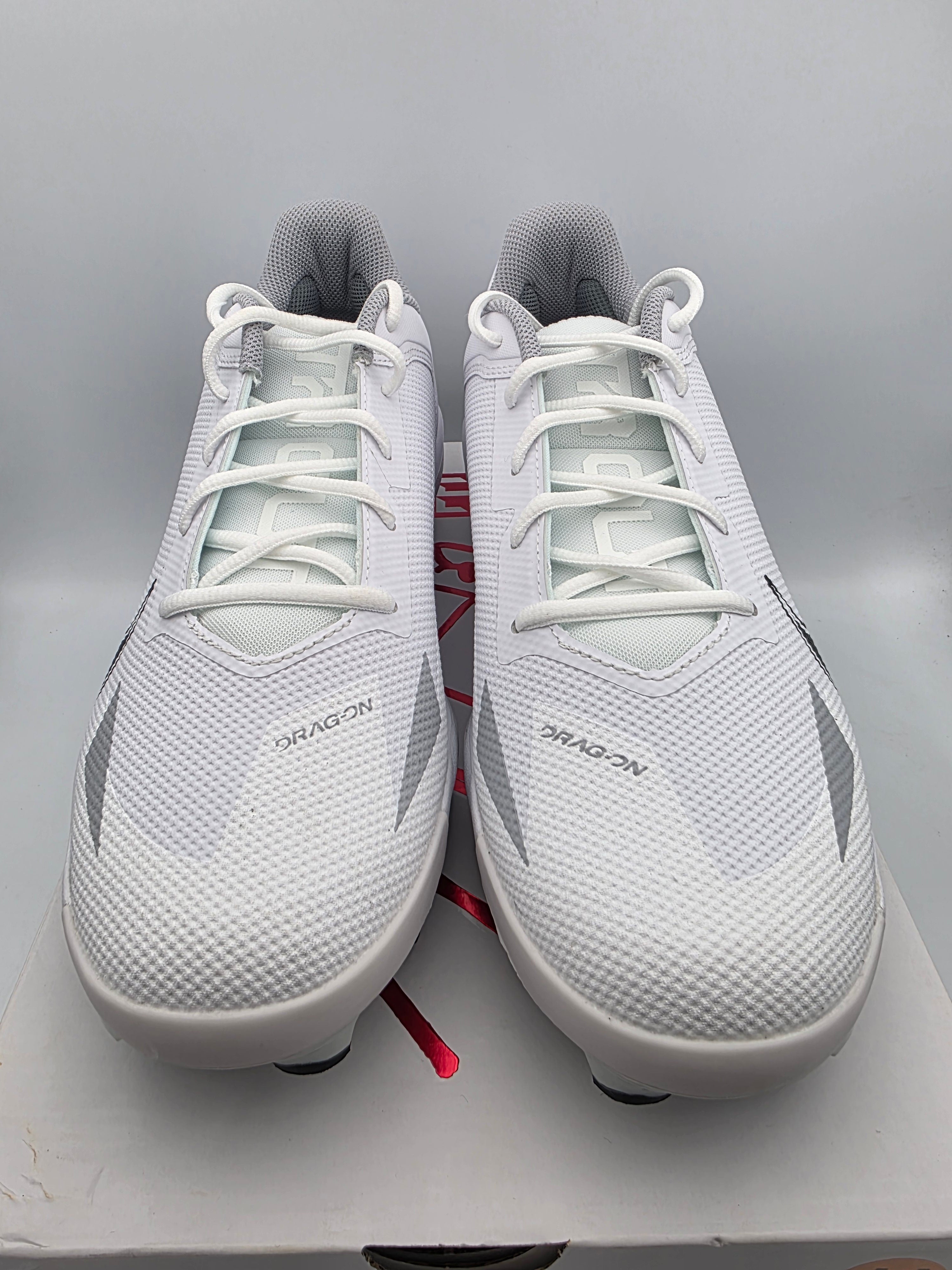 Nike Force Trout 8 Pro Size 13 Mens Baseball Cleats White Gray CZ5914-100  (NEW) Nike Men main image 3