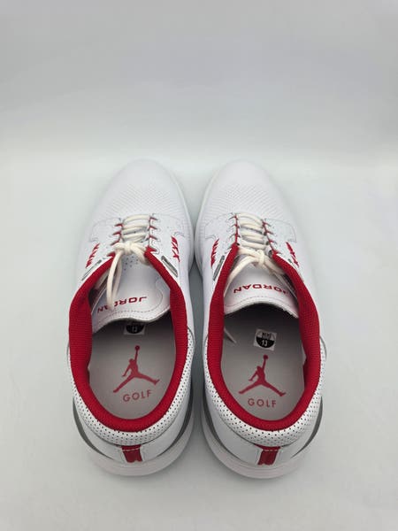 Nike Air Jordan ADG 5 White Fire Red Metallic Men FQ7874-101 Golf Shoes Nike Men main image 3