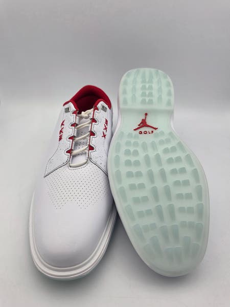 Nike Air Jordan ADG 5 Wide White Red Metallic Silver Golf  display picture 1