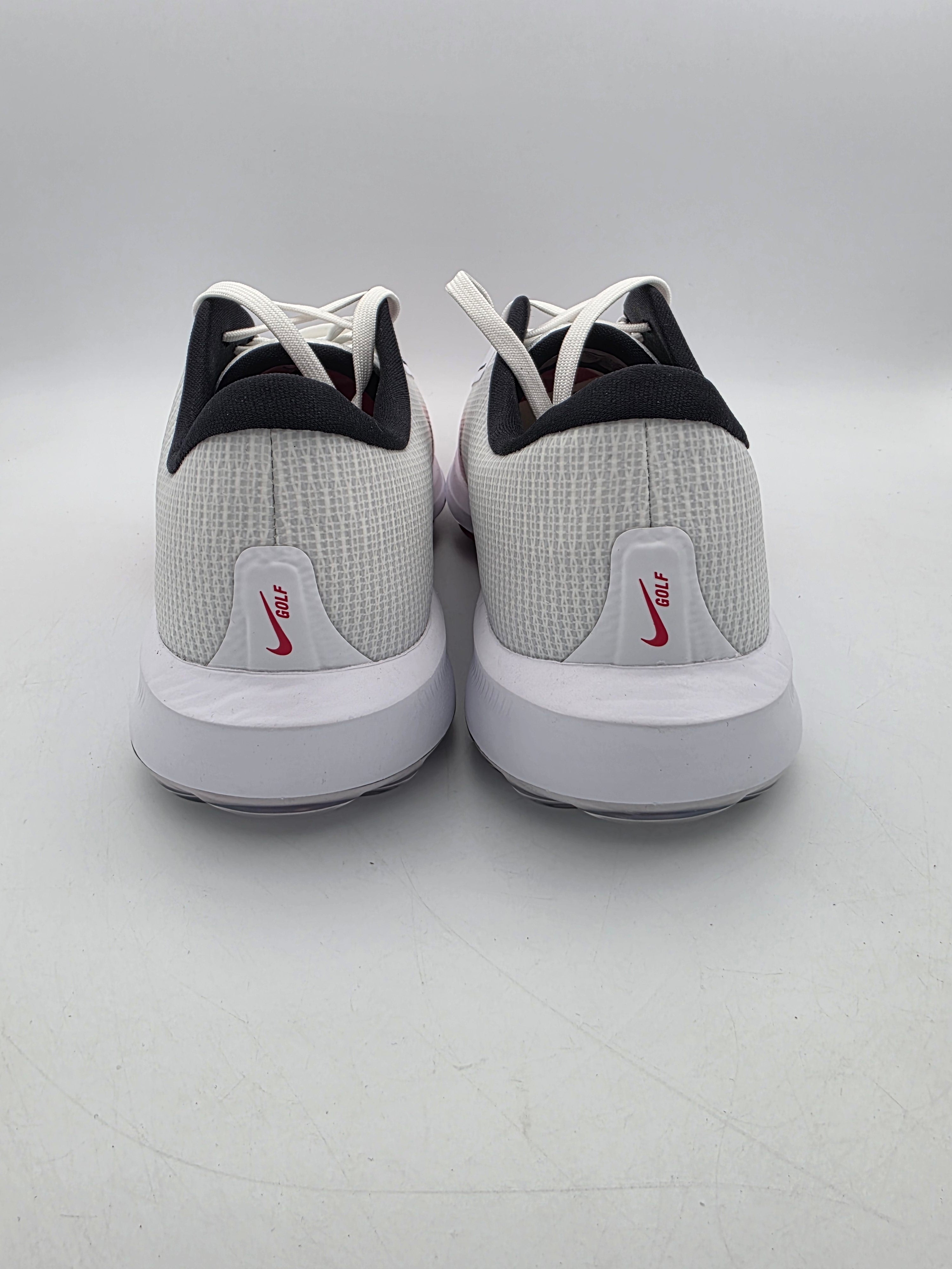 Nike Air Zoom Infinity Tour 2 Golf Shoes White Mens Size 10.5 FD0217 101 Nike Air Zoom Infinity Tour 2 Golf White University Red  main image 3