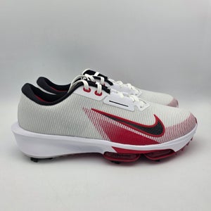 Nike Air Zoom Infinity Tour 2 Golf White University Red FD0217-101 Mens Size 11