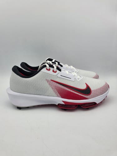 Nike Air Zoom Infinity Tour 2 Golf White University Red FD0217-101 Mens Size 11
