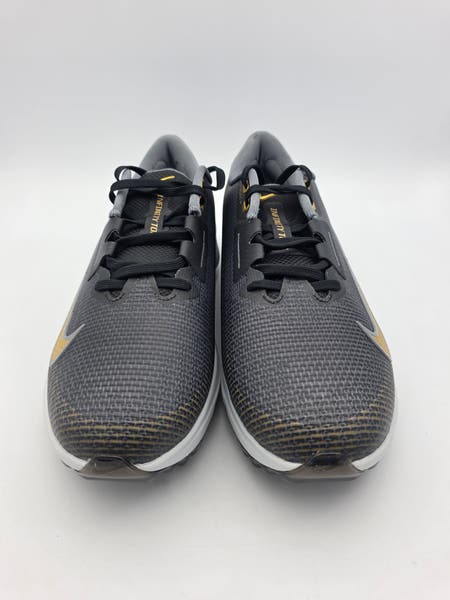 Men’s - Nike Air Zoom Infinity Tour 2 Black Gold Golf FD0217-003 New Nike Zoom Infinity Tour 2 Black Gold Golf Shoes FD0217-003  main image 4