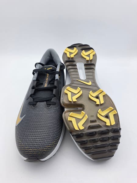 Nike Air Zoom Infinity Tour Next%2 Golf Shoes Black Gold Men  display picture 3