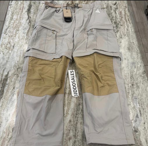 Nike ACG Smith Summit Convertible Cargo Pants Beige FN0428-009 Men’s Sz M NWT

New With Tags