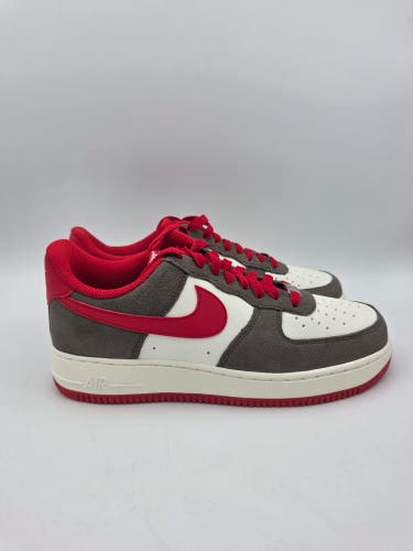Nike Air Force 1 '07 LV8 Baroque Brown University Red  FQ8714-201 Mens Size 8