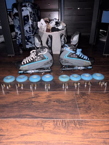 Mission Axiom A4 Inline Skates Wide Width Size 6 (Used)