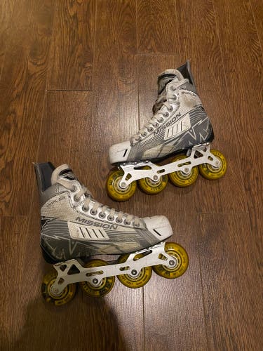 Mission Inhaler AC4 Inline Skates Regular Width Size 6.5 (Used)