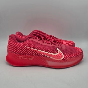 NIKE Court Air Zoom Vapor 11 HC Tennis Shoes Womens 11.5 Aster Pink DR6965-600