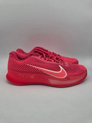 NIKE Court Air Zoom Vapor 11 HC Tennis Shoes Womens 11.5 Aster Pink DR6965-600