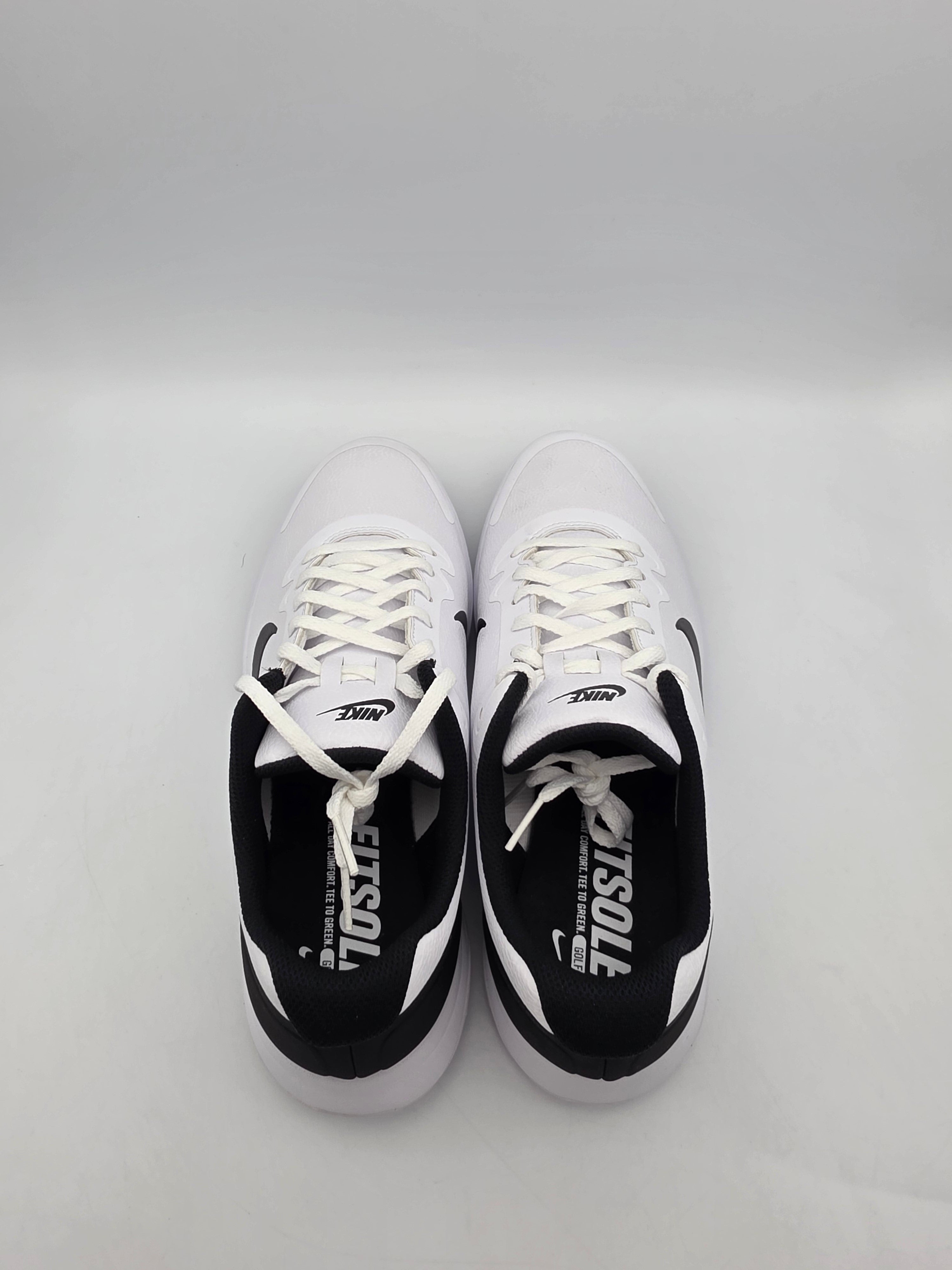 Nike Infinity G Mens Leather Golf Shoes Spikes White Black CT0531-101‎ Nike Infinity G Golf Shoes Mens US 7 White Black Spikeless  main image 2
