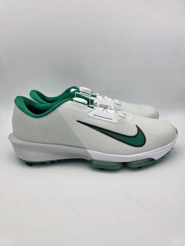 Nike Air Zoom Infinity Tour 2 Wide White  Green Golf Shoes Sz 13 NEW HQ2160-100