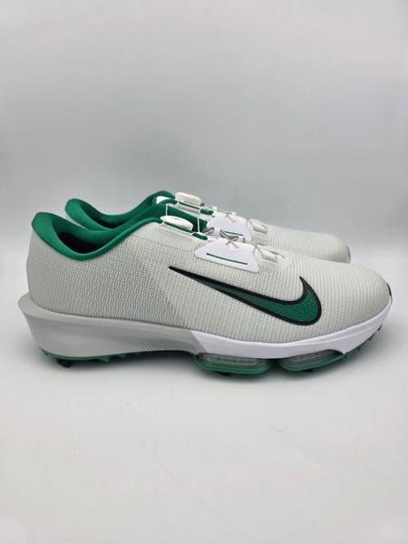Nike Air Zoom Infinity Tour 2 Wide White Green Golf Shoes Sz  display picture 3