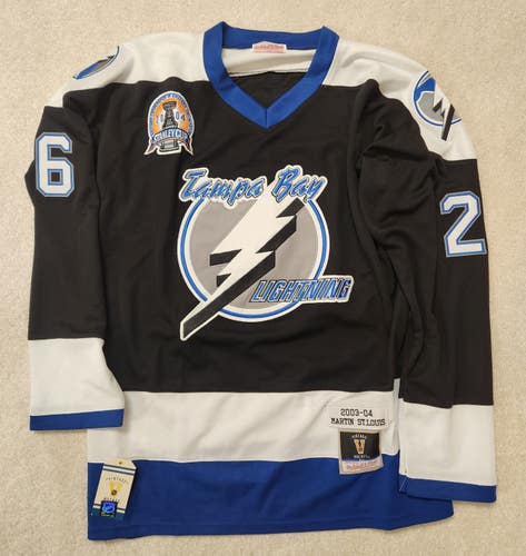 Black XL Men's Mitchell & Ness Jersey (New)