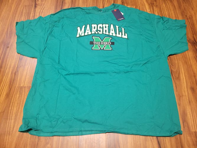 Fanatics Marshall Thundering Herd Short Sleeve Shirt, Tag Size 5XL NWT