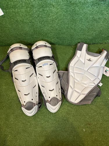 Adult All Star AFX-LGE Fastpitch Catcher's Combo (New) (Chest and Legs ONLY)